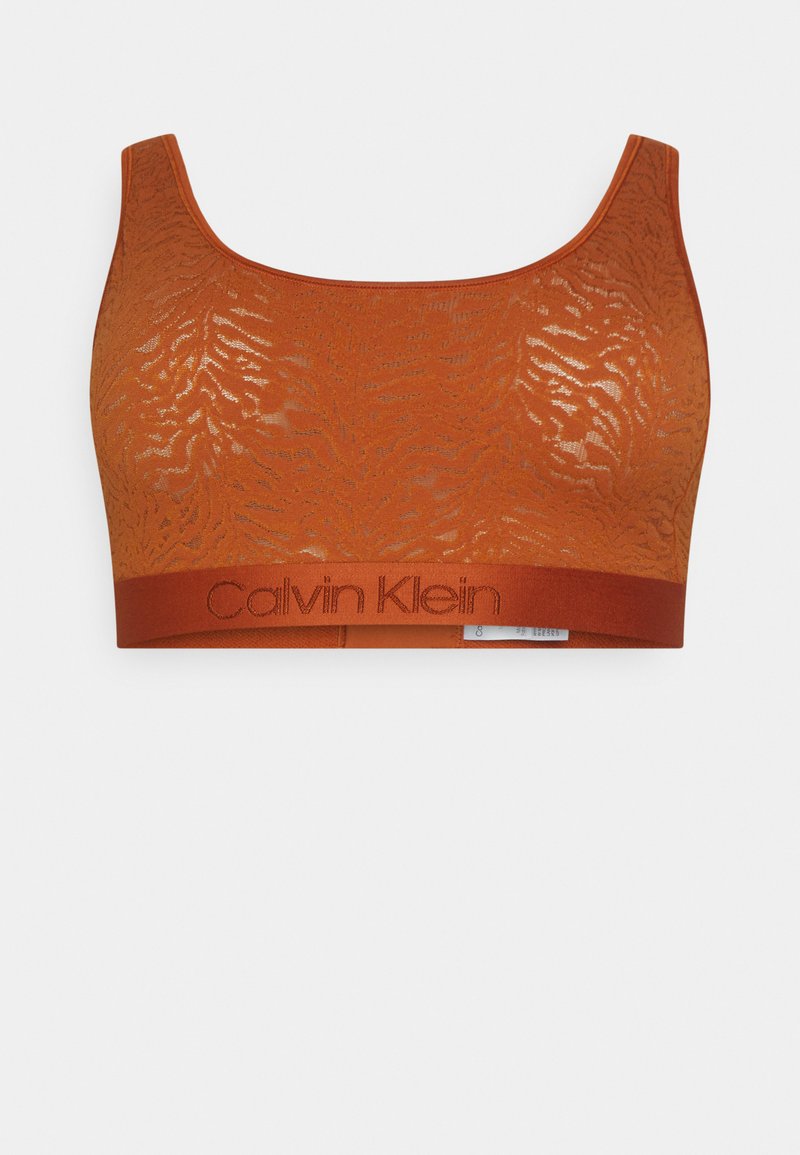 Calvin Klein Underwear Biustonosz bustier/pomarańczowy Zalando.pl