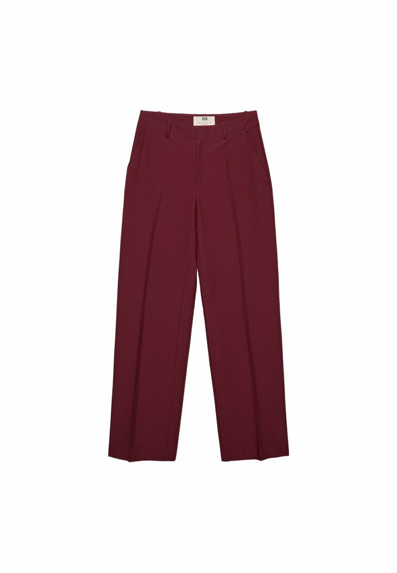 Stradivarius Broek bordeauxrood Stradivarius Broek bordeauxrood