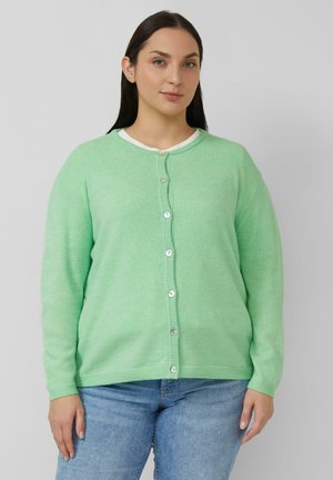 Strickjacke - hellgrün