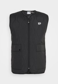 Puma DOWNTOWN PADDED GILET - Smanicato - black
