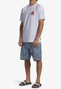 Quiksilver Triko s potiskem - white