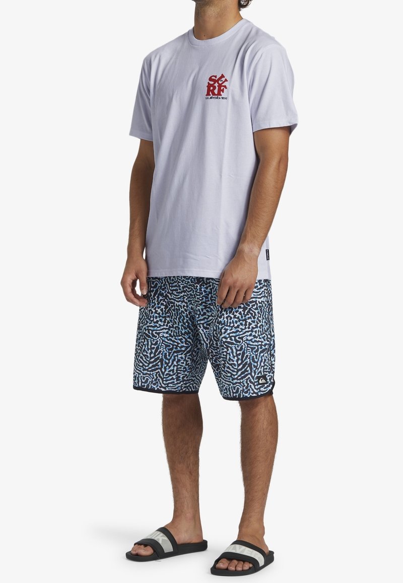 Quiksilver Triko s potiskem - white