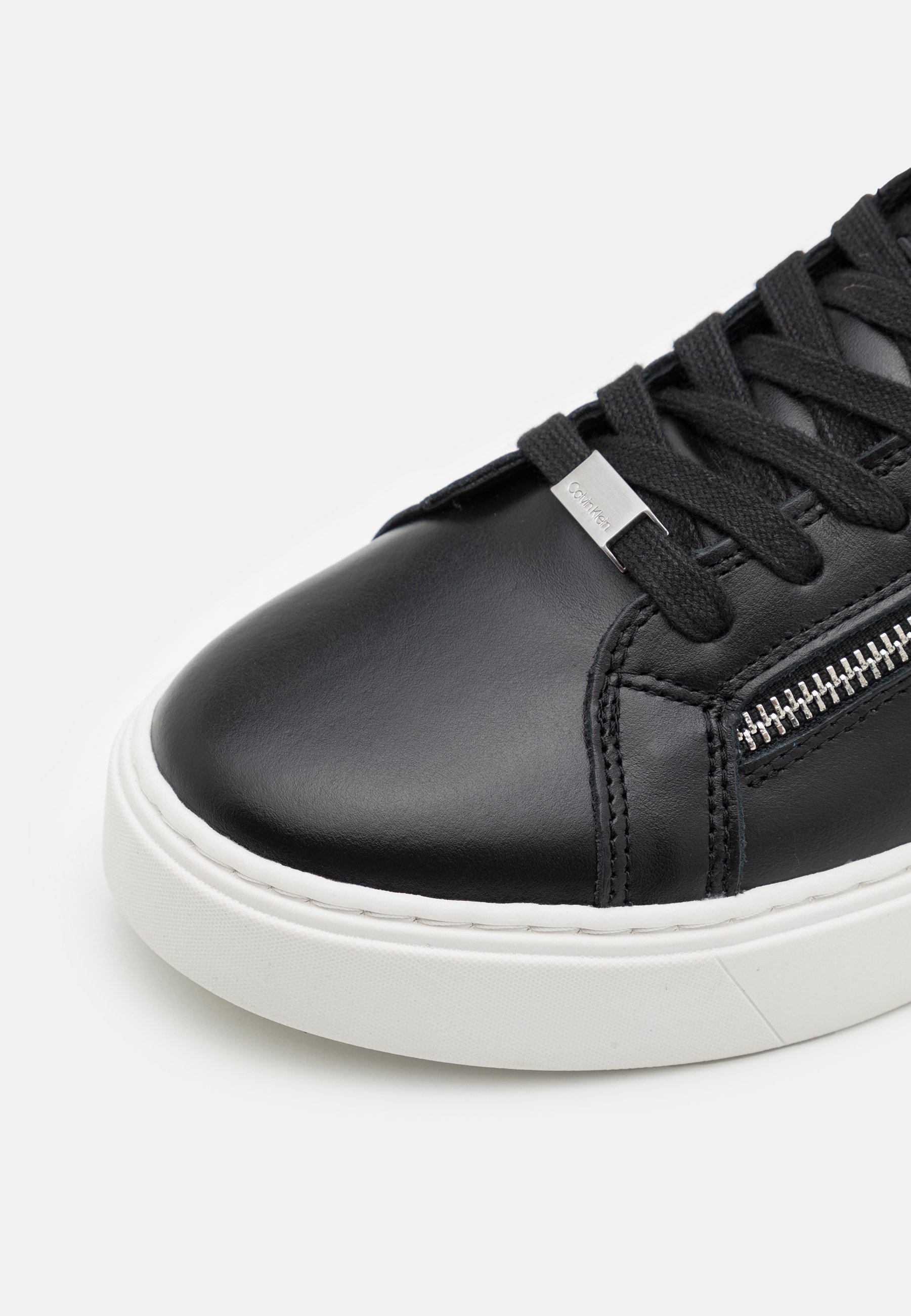 Calvin Klein TOP LACE UP ZIP - High-top trainers - black - Zalando.de
