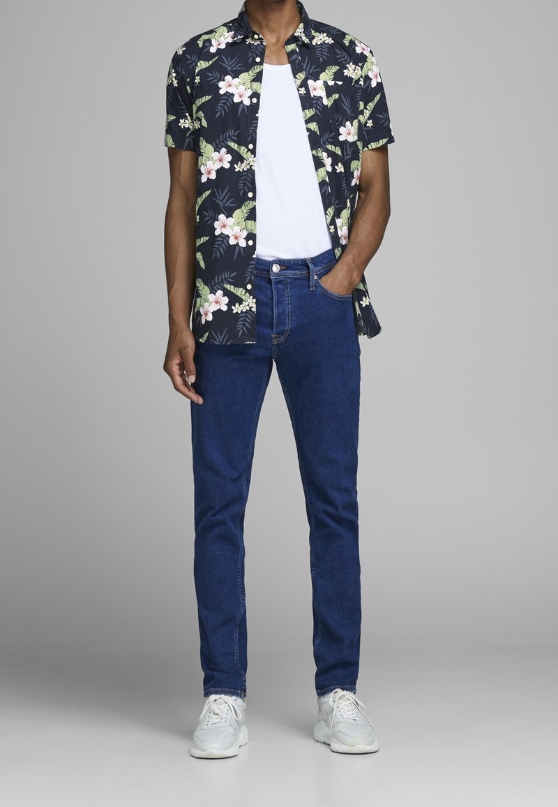 Jack Jones Shirt dark blue (Pre-owned)