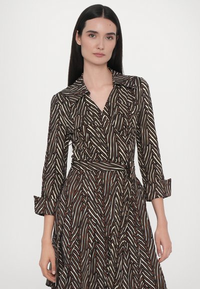 Diane von Furstenberg ISLA DRESS - Blousejurk - brown