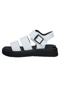 s.Oliver Platform sandals - white