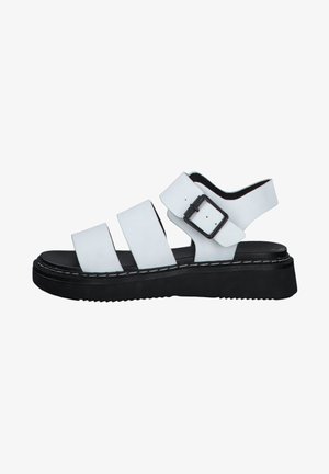 s.Oliver Platform sandals - white