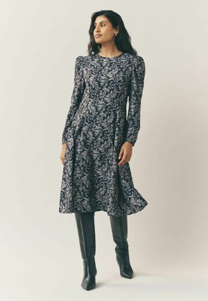 REGULAR FIT - LONG SLEEVE LLOYD - Dienas kleita - black lloyd
