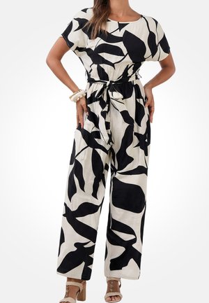 Cupshe, CHIC MONOCHROME ABSTRACT PRINT - Mono - black/white