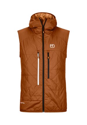 SWISSWOOL PIZ BO� - Weste - bristle brown