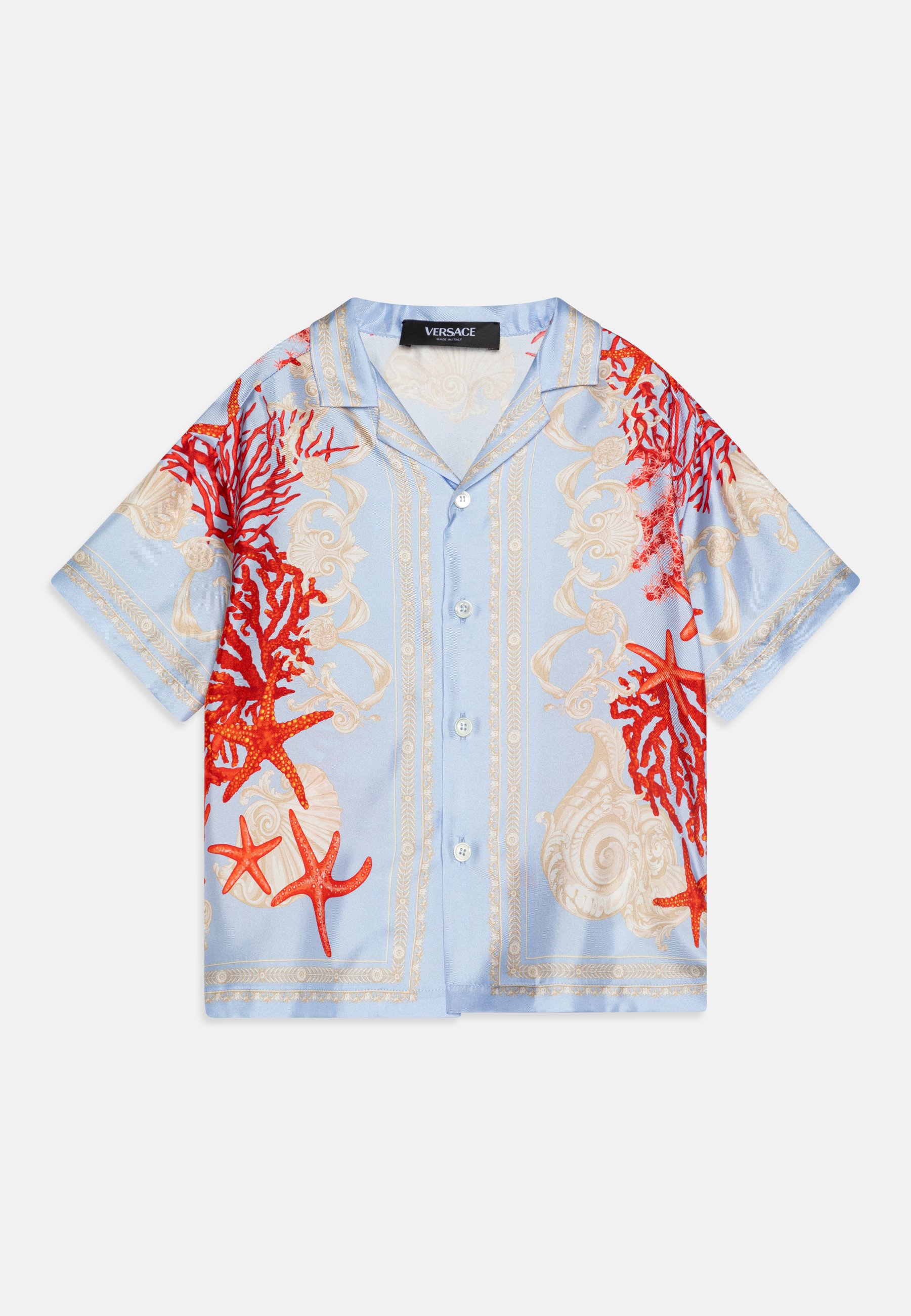 Versace INFORMAL SETA BAROCCO DE LA MER KIDS UNISEX Camicia