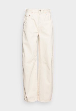 LOGAN CINCH BACK JEAN - Relaxed fit jeans - ecru