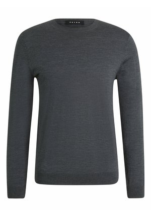 Basic Crew Neck Wool - Maglione - dark grey