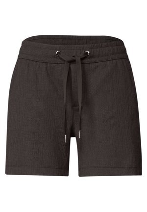 Street One, SHORTS MIT STRUKTUR IM LOOSE FIT - Short - deep earth