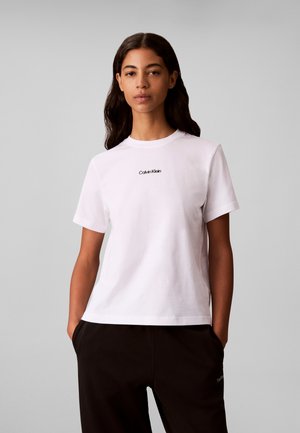 Calvin Klein, CLASSIC STANDARD TEE - T-shirt basique - bright white