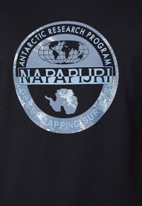 Napapijri Triko s potiskem - dark blue