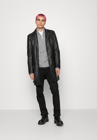 Only & Sons ONSBLADE HALF ZIP - Camisola - medium grey melange