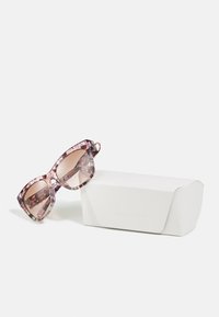 Michael Kors EMPIRE SQUARE - Saulesbrilles - pink tortoise