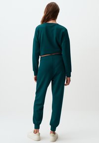 Jimmy Key HIGH WAIST JOGGER  - Trainingsbroek - dark green