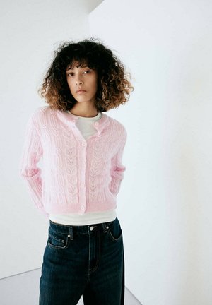 Mango, ADULT - Gilet - rose pastel