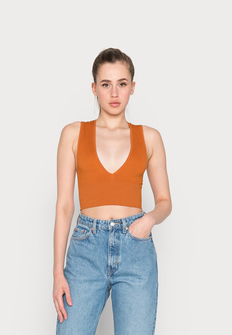 BDG Urban Outfitters JOSIE  - Top - rust