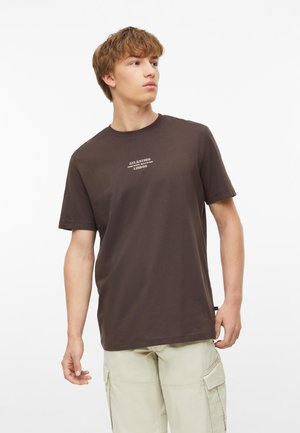 s.Oliver T-SHIRT - T-shirt print - dunkelbraun