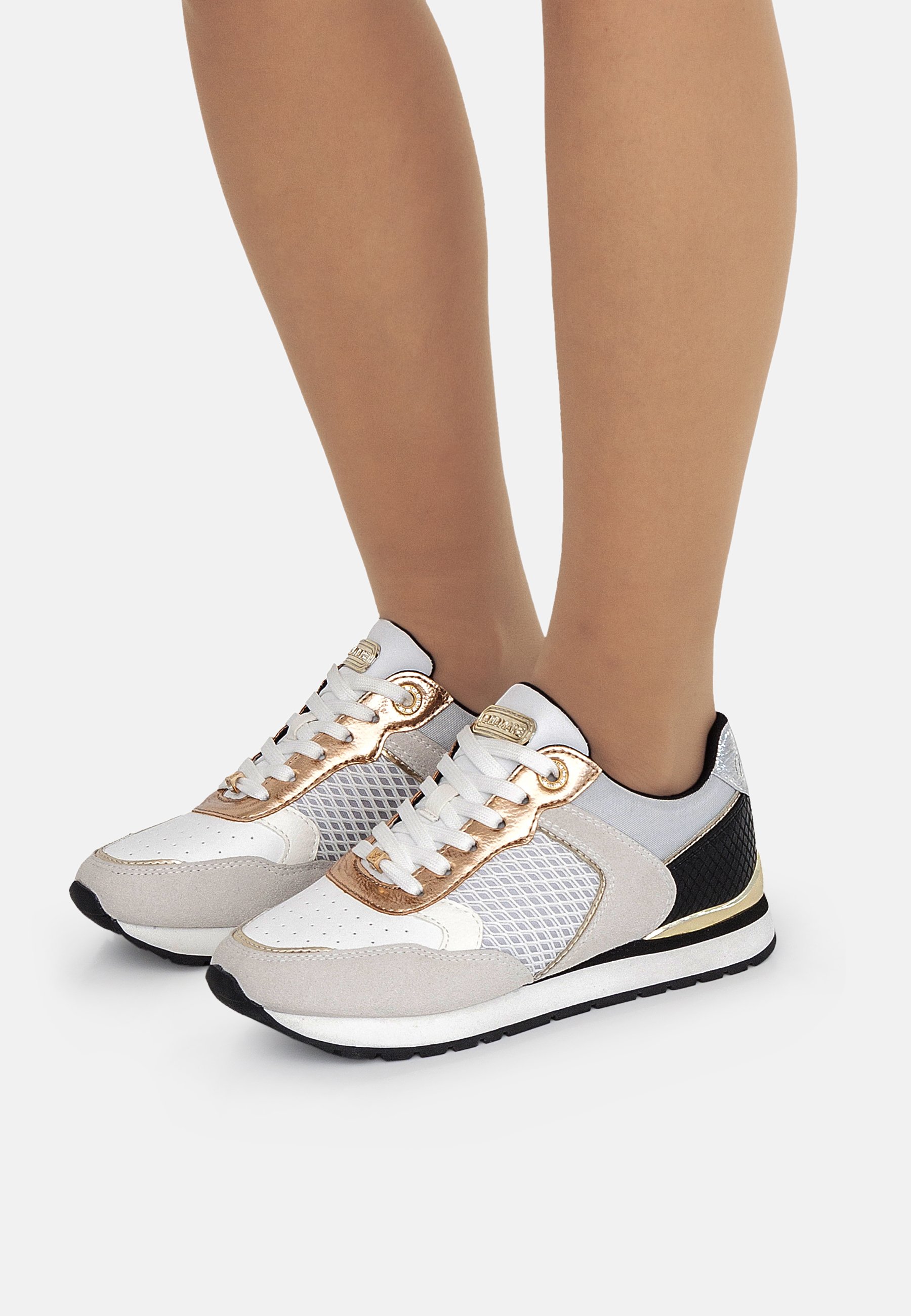 Maria Mare Zapatillas - black/gold coloured/grey/negro - Zalando.es
