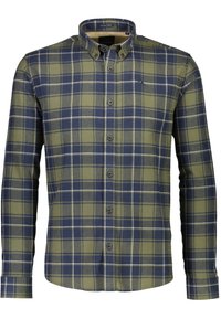 BRUSHED CHECKED L/S - Vapaa-ajan kauluspaita - army