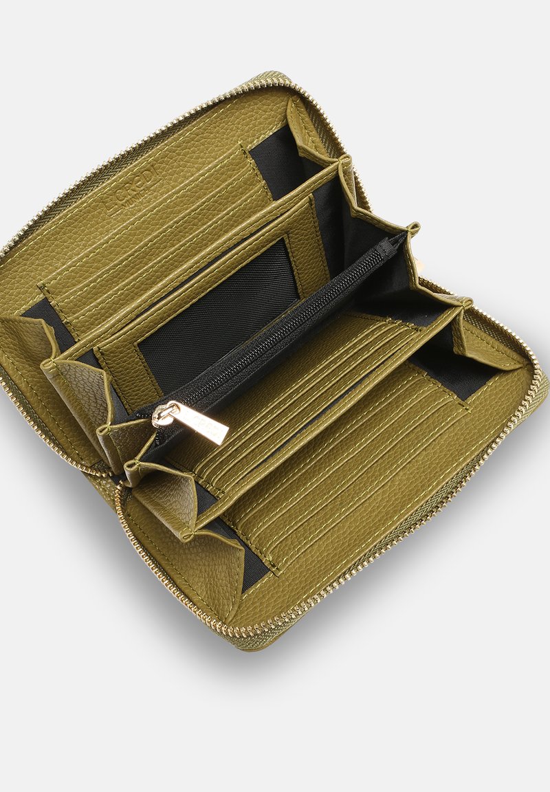 Damen Geldbörsen | L.CREDI ILME Geldbörse olive/oliv - PM34668 Damen Geldbörsen | L.CREDI ILME Geldbörse olive/oliv - PM34668
