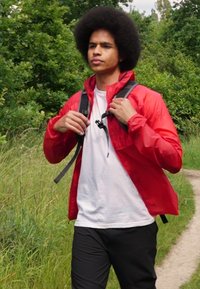The North Face WINDSTREAM SHELL - Windbreakers - high risk red