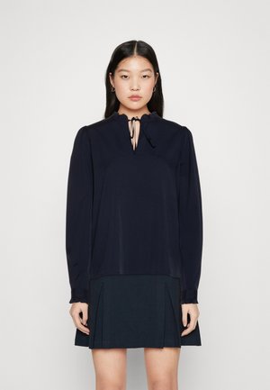 VILA VILOUIS TIE - Μπλούζα - navy blazer