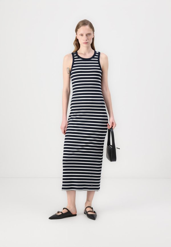 SLIM MIDI DRESS - Jersey dress2