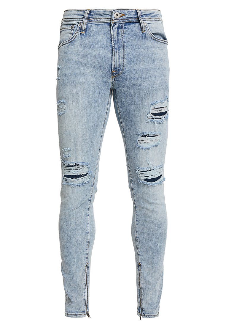 jack & jones Jeans Skinny Fit blauw denim/bluedenim