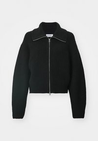 BEA ZIP CARDIGAN - Cardigan - black