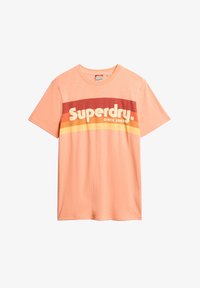 Seleccionado, papaya punch pink slub