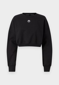 MOON LOGO CROPPED - Sweatshirt - black