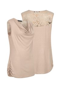Cloud 5ive IM WASSERFALL-DESIGN - Topper - beige