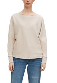 comma casual identity T-shirt à manches longues - beige