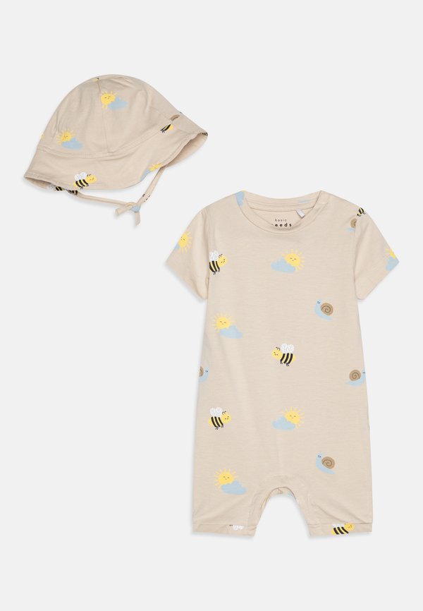 NBMVROELS SUNSUIT SET - Jumpsuit - peyote