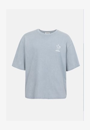 YOURTURN, UNISEX - Tričko s potlačou - washed grey