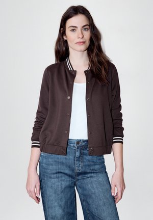 MIT COLLEGEDETAILS - Blouson Bomber - braun
