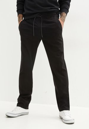 REGULAR FIT - Pantalon classique - black