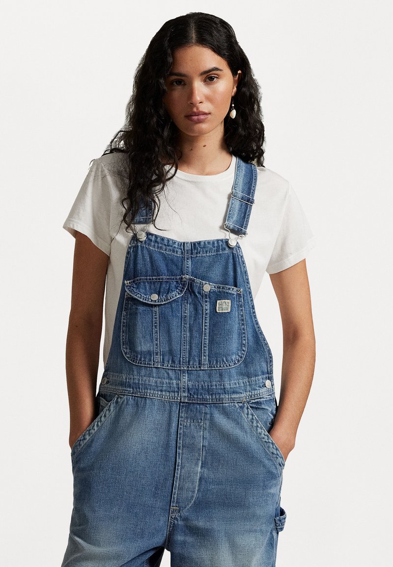 Polo Ralph Lauren DENIM OVERALL - Montérky - winnie wash