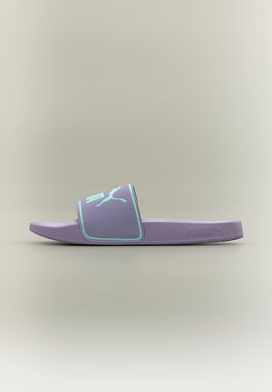 LEADCAT 2.0 UNISEX - Natikači za na bazen - lilac luster/mint jelly