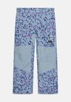 KIDA SKYLAR PANTS UNISEX - Pantalons de snowboard - multi-coloured/purple/white