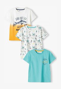 No seleccionado, white teal orange