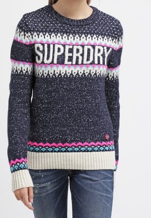 Strickpullover - dark blue
