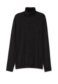 ULTRAFINE TURTLENECK - Strickpullover - black