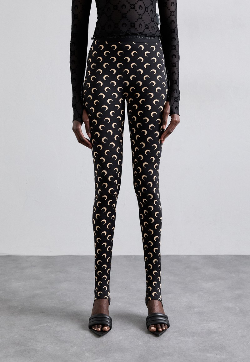 MARINE SERRE - MOON  - Leggings - Trousers - tan, Enlarge