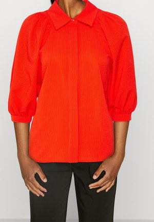 Hemdbluse - red